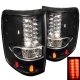Ford F150 2004-2008 Black LED Tail Lights