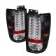 Ford Expedition 1997-2002 Black LED Tail Lights