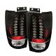 Ford Expedition 1997-2002 Black LED Tail Lights
