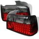 BMW E36 Sedan 3 Series 1992-1998 Red and Smoked LED Tail Lights