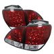 Lexus RX300 1998-2000 Red and Clear LED Tail Lights