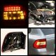 Porsche Cayenne 2003-2007 Red and Clear LED Tail Lights