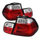 BMW 3 Series E46 Sedan 2002-2005 Red and Clear LED Tail Lights