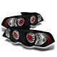 Acura RSX 2002-2004 Black LED Tail Lights