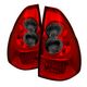Lexus GX470 2003-2007 Red and Smoked LED Tail Lights