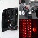GMC Sierra 3500HD 2007-2013 Red and Clear LED Tail Lights