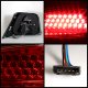 VW Golf 1999-2006 Red and Smoked LED Tail Lights