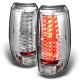 Chevy Avalanche 2007-2013 Clear LED Tail Lights