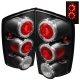 Dodge Ram 2002-2006 Black Ring LED Tail Lights