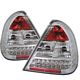 Mercedes Benz C Class 1994-2000 Clear LED Tail Lights