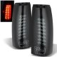 GMC Yukon 1992-1999 Black Smoked LED Tail Lights