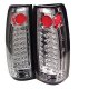 Chevy Blazer Full Size 1992-1994 Clear LED Tail Lights