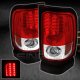 Dodge Ram 2500 1994-2002 Red and Clear LED Tail Lights