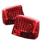 Dodge Charger 2006-2008 Red and Smoked LED Tail Lights