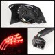 Toyota Yaris Sedan 2007-2011 Black LED Tail Lights