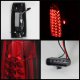 Chevy Silverado 1988-1998 Red and Smoked LED Tail Lights