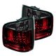 Chevy S10 1994-2004 Red and Smoked LED Tail Lights