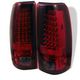 Chevy Silverado 2003-2006 Red and Smoked LED Tail Lights