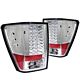 Jeep Grand Cherokee 2005-2006 Clear LED Tail Lights