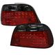 BMW E38 7 Series 1995-2001 Red and Smoked LED Tail Lights