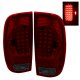 Ford F150 1997-2003 Red and Smoked LED Tail Lights