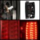 Ford Expedition 1997-2002 Red and Smoked LED Tail Lights