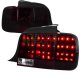 Ford Mustang 2005-2009 Red Smoked LED Tail Lights Sequential