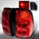 Chevy TrailBlazer 2002-2009 Red LED Tail Lights