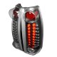 Cadillac Escalade 1999-2000 Black LED Tail Lights