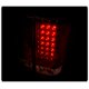 Nissan Titan 2004-2012 Red and Clear LED Tail Lights