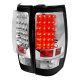 Chevy Suburban 2007-2013 Black LED Tail Lights