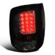 Dodge Ram 3500 2010-2015 Black Smoked LED Tail Lights