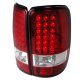 GMC Yukon 2000-2006 Red and Clear LED Tail Lights