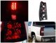 Chevy Avalanche 2007-2013 LED Tail Lights Red and Clear