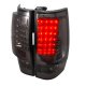 Chevy Suburban 2007-2014 Smoked LED Tail Lights
