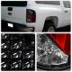 Chevy Silverado 2007-2013 LED Tail Lights Black