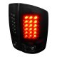 Dodge Ram 2500 2003-2005 Black Smoked LED Tail Lights