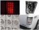 Nissan Titan 2004-2012 Clear LED Tail Lights