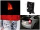 Toyota Prius 2010-2011 Red and Clear LED Tail Lights