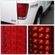 Nissan Titan 2004-2012 Red and Clear LED Tail Lights