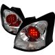 Toyota Yaris Hatchback 2007-2008 Clear LED Tail Lights