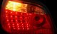 BMW 5 Series 2004-2007 Red and Smoked LED Tail Lights