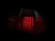 BMW 3 Series Sedan 2002-2005 Red and Smoked LED Tail Lights