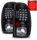 Dodge Dakota 1997-2004 Black LED Tail Lights