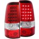 GMC Sierra 2004-2006 LED Tail Lights Red and Clear
