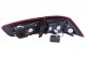 Mitsubishi Lancer 2008-2015 LED Tail Lights Red and Clear