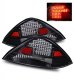 Honda Accord Coupe 2003-2005 LED Tail Lights Black