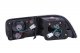 Honda Civic Coupe 1996-2000 Clear LED Tail Lights