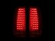 Chevy Tahoe 2007-2014 Red and Clear LED Tail Lights