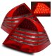 Mercedes Benz S Class 2000-2005 LED Tail Lights Red and Smoked